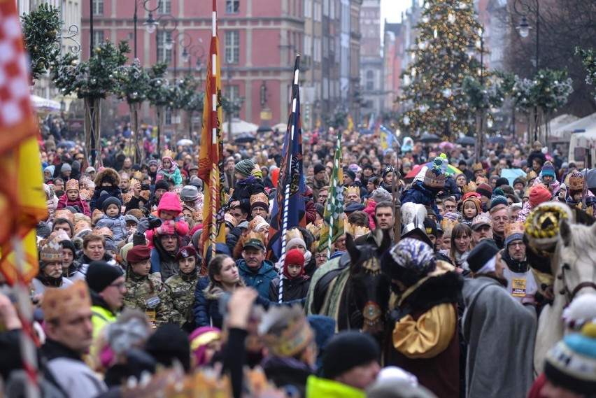 Orszak Trzech Króli 2018 w Gdańsku