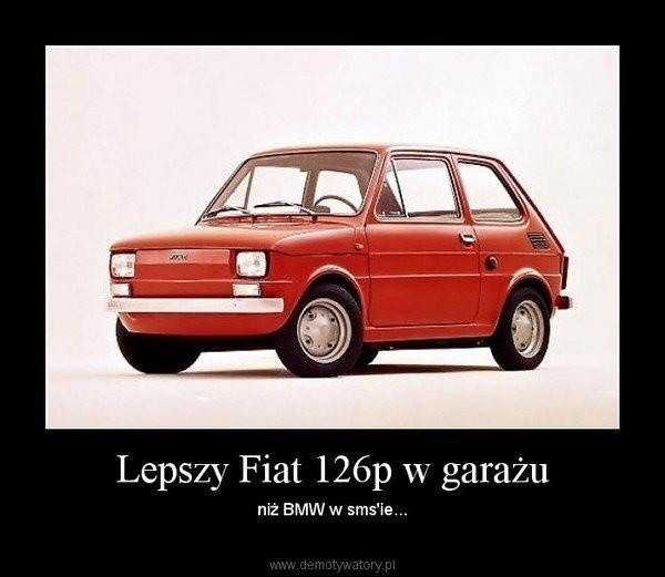 50. urodziny kultowego "malucha" - Fiata 126p. To on zmotoryzował polskie społeczeństwo. Zobaczcie najlepsze memy z poczciwym "maluszkiem"