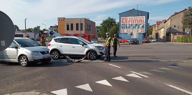 Po godzinie 17 doszło do poważnego zdarzenia drogowego w centrum Słupska