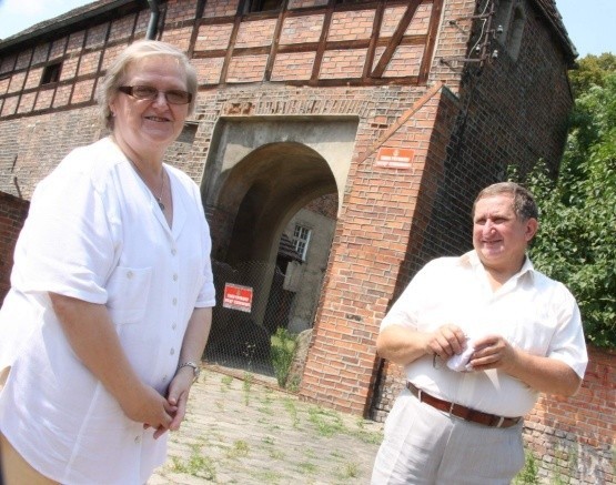 Krzysztof Kuchczyński opowiedział już o pomyśle odkupienia zamku ostatniej kustosz muzeum jakie działało w warowni, Jadwidze Kaweckiej.