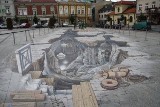 Wieliczka. Trwa renowacja największego w Polsce malowidła 3D. Atrakcja turystyczna Wieliczki ma być teraz bardziej trwała