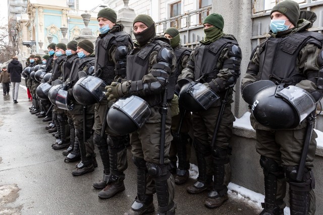 Gmach ukraińskiego parlamentu będzie chroniony tak jak tuż przed wybuchem wojny z Rosją