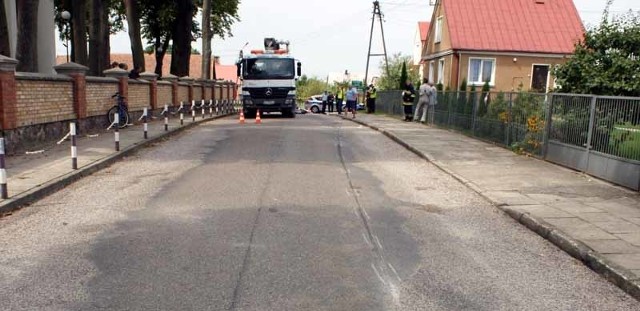 Po godz. 10 w Dobrzyniewie Kościelnym rozbił się motocyklista