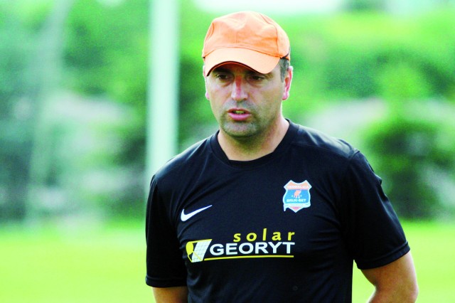 Trener Marcin Węglewski