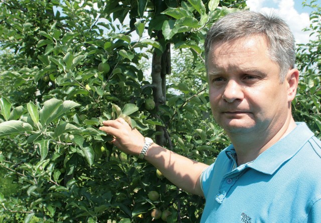 - Ceny jabłek są nie do przyjęcia - mówi Mirosław Maliszewski.