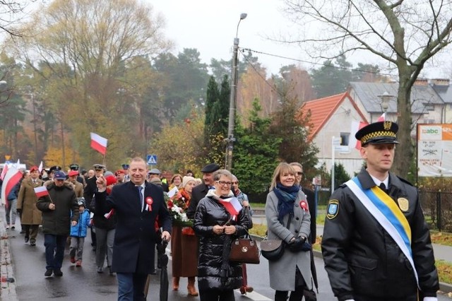 Ubiegłoroczny marsz w Ustce z okazji Narodowego Święta Niepodległości