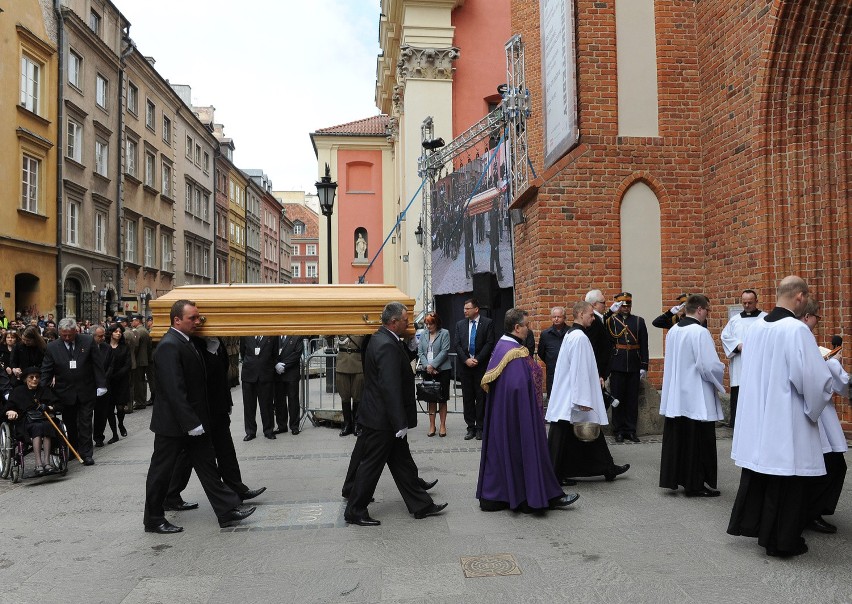 Pogrzeb prof. Władysława Bartoszewskiego w Warszawie [ZDJĘCIA]