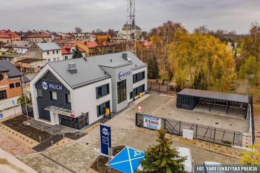 Nowa siedziba policji w Chmielniku