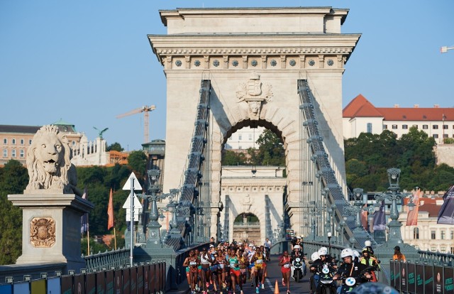 Fot. Bieg maratoński na MŚ w Budapeszcie