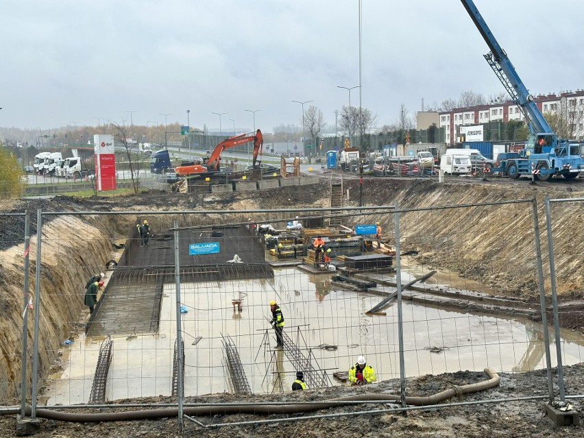 Trwa budowa północnego odcinka trasy N-S w Rudzie Śląskiej.