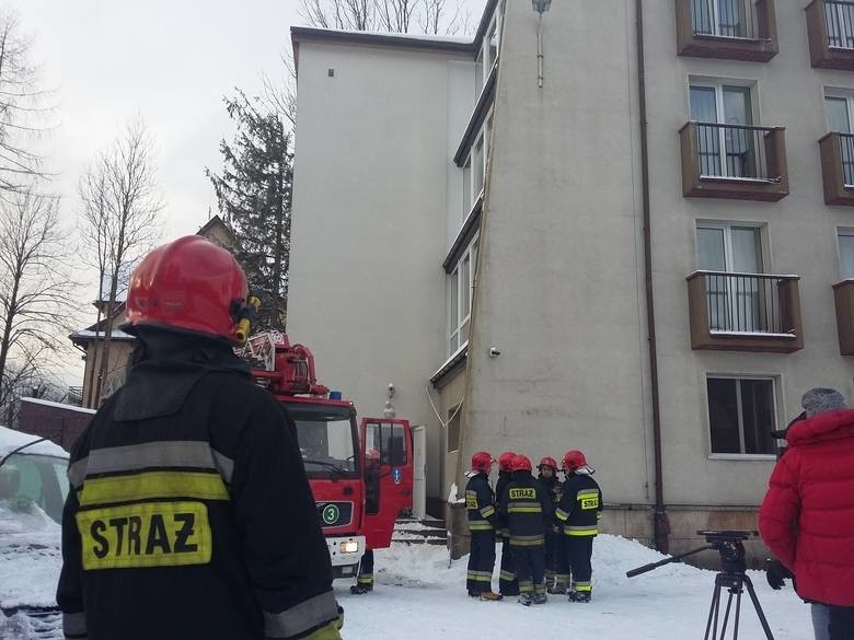 Zakopane. Pożar w pensjonacie, ewakuowano 86 osób 