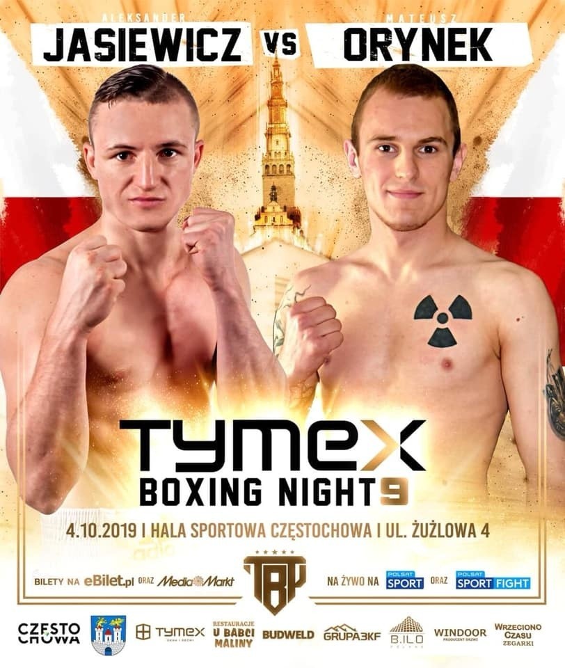 Start gali Tymex Boxing Night 4 października o godzinie...