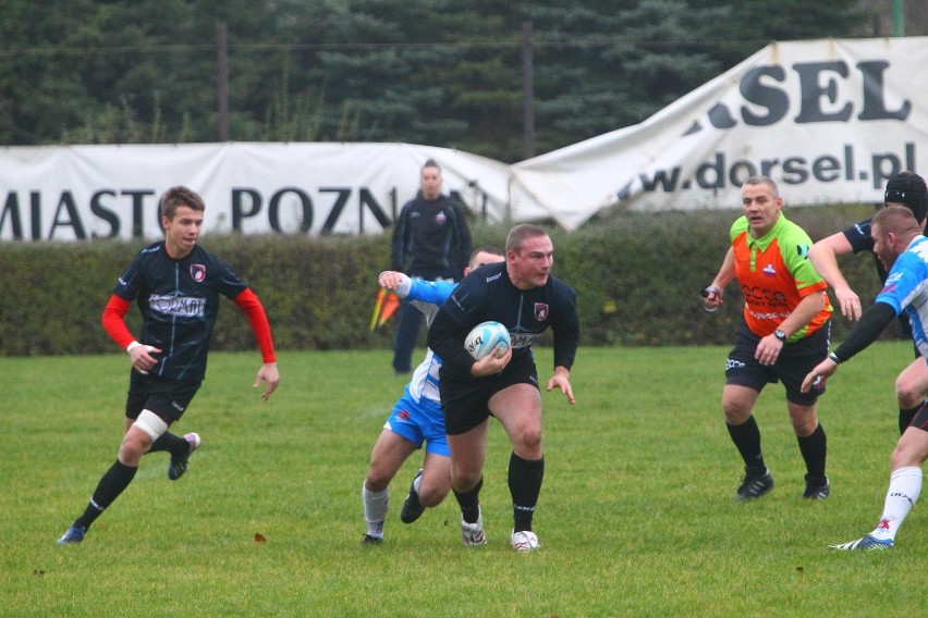 Rugby: Posnania Poznań - Pogoń Siedlce 17:29 [ZDJĘCIA]