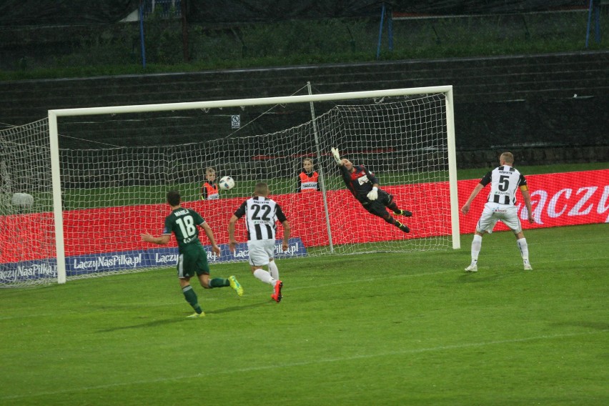 Sandecja Nowy Sącz przegrała 1:2 ze Śląskiem Wrocław w meczu...