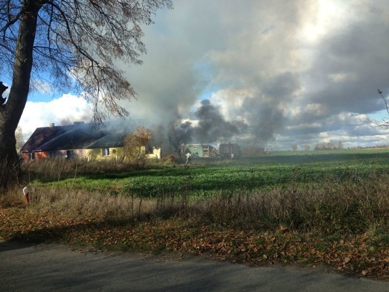 Wybuch gazu w mieszkaniu w Łaszewie. Jedna osoba ranna