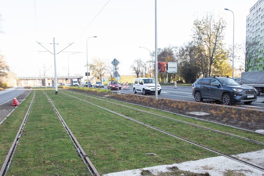 Budowa torowiska tramwajowego na Popowice powoli dobiega...