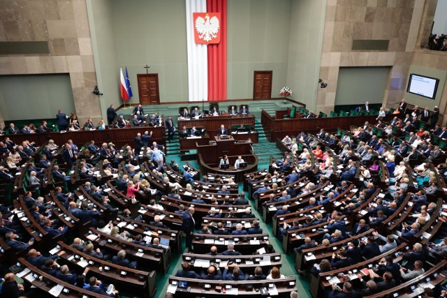 Pierwsze posiedzenie Sejmu nowej kadencji ma charakter formalny i uroczysty.