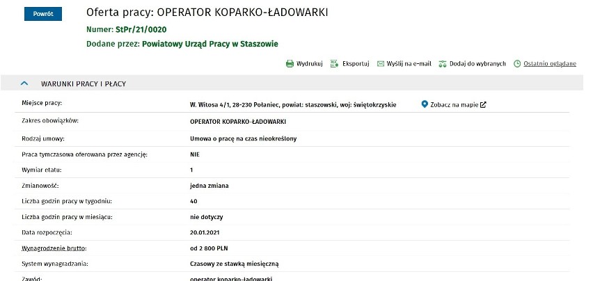 Najnowsze oferty pracy w powiecie staszowskim. Kto jest poszukiwany? (ZDJĘCIA)