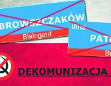 Ulice w Białogardzie zmieniają nazwy