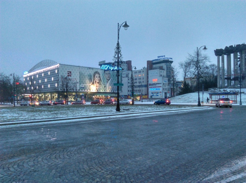 Zima 2018 w Białymstoku. Pierwszy śnieg w mieście (zdjęcia)