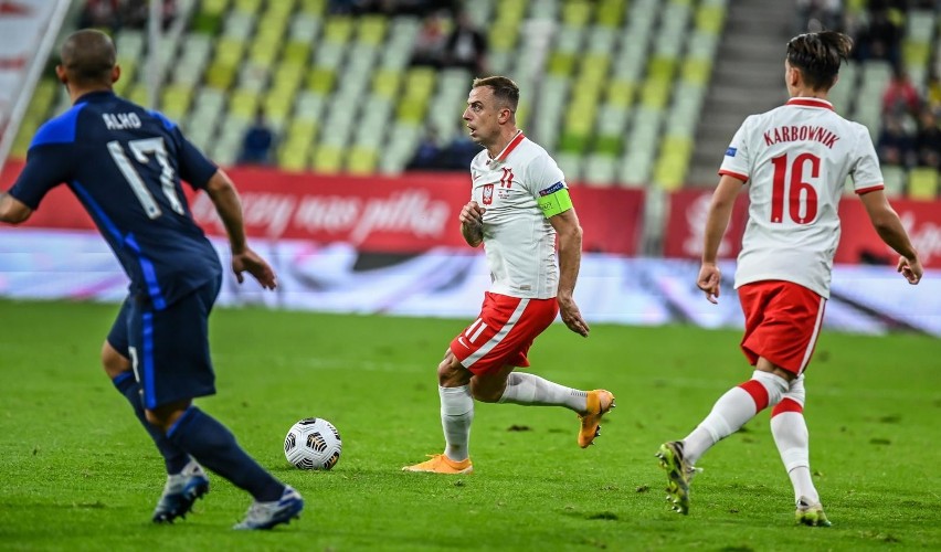 Polska - Finlandia 5:1. Zobacz gole na YouTube (WIDEO). Skrót meczu. Kamil Grosicki, Krzysztof Piątek i Arkadiusz Milik z golami. ZDJĘCIA