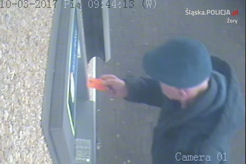 Żory: policja poszukuje mężczyzny, który chciał wybrać pieniądze skradzioną kartą ZDJĘCIA