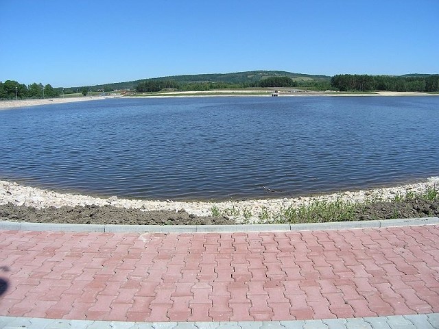 Zbiornik w Strawczynie zostanie oddany do użytku na koniec sierpnia.