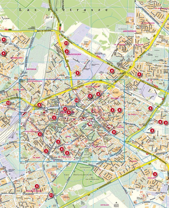 Mapa inwestycji mieszkaniowych w Białymstoku - dodatek już w poniedziałek!