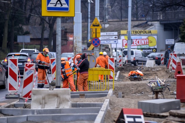 Prace we Wrzeszczu mają zakończyć się na początku kwietnia