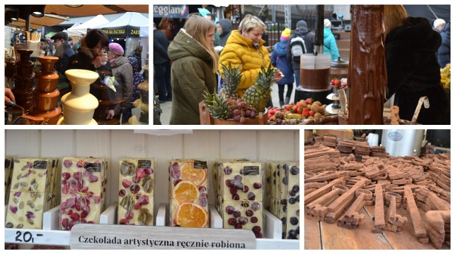 Mimo pogody na festiwal czekolady na chorzowskim rynku przyszło stosunkowo dużo ludzi. Także warsztaty cukiernicze cieszyły się powodzeniem.