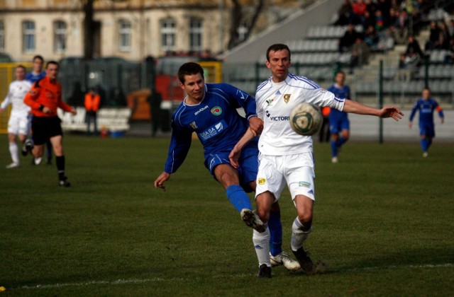 Marcin Orłowski w barwach Miedzi Legnica