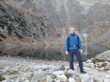 Damian Sławski , wójt Miedzianej Góry przez cztery dni przemierzył Tatry z zachodu na wschód