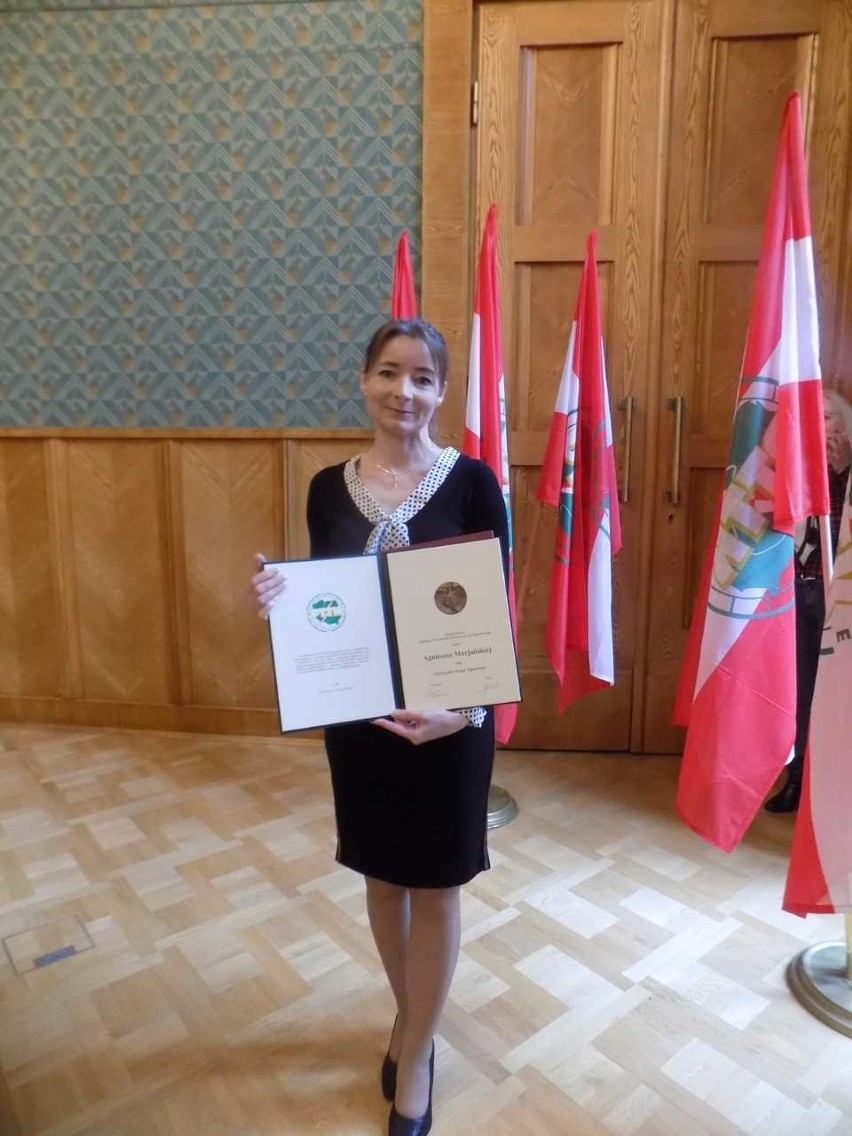 Nauczycielka Szkoły Podstawowej w Stawkach uhonorowana w ministerstwie [zdjęcia]