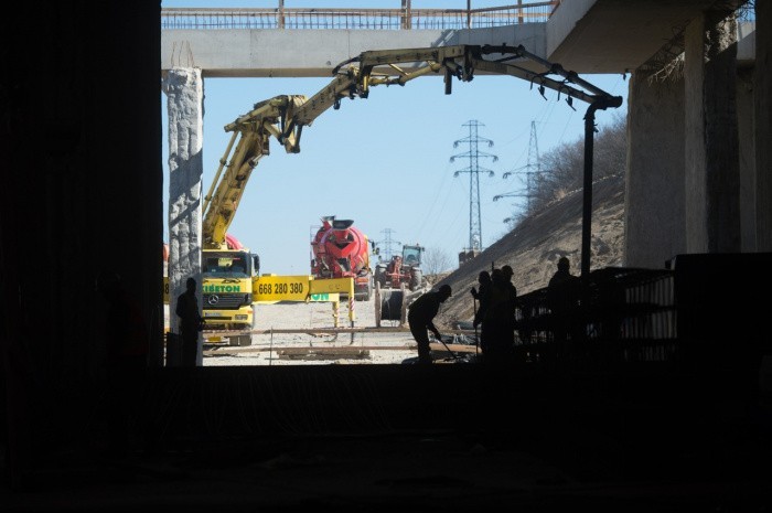 Budowa dworca Łódź Fabryczna. Zobacz, jak wygląda wnętrze tunelu [ZDJĘCIA]