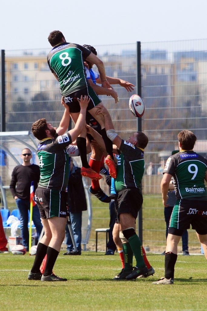 Rugby: Wysokie zwycięstwo Budowlanych Lublin (ZDJĘCIA)