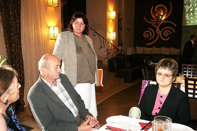 Pomysłodawczyni zajęć Lucyna Borzyszkowska z uczestnikami