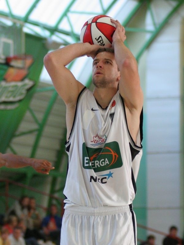 Tarmo Kikerpill w barwach Energi Czarnych w 2007 roku. 