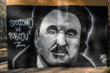 Gdynia: Mural upamiętniający Krzysztofa Krawczyka. Powstał na jednym z filarów Trasy Kwiatkowskiego 