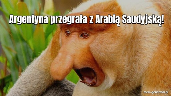 22.11.2022. Memy po meczu Argentyna - Arabia Saudyjska....