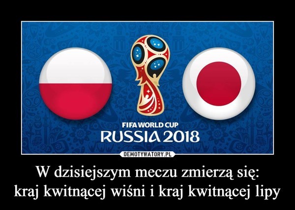 Mecz Polska - Japonia. Memy, które powstają na nasze starcie...