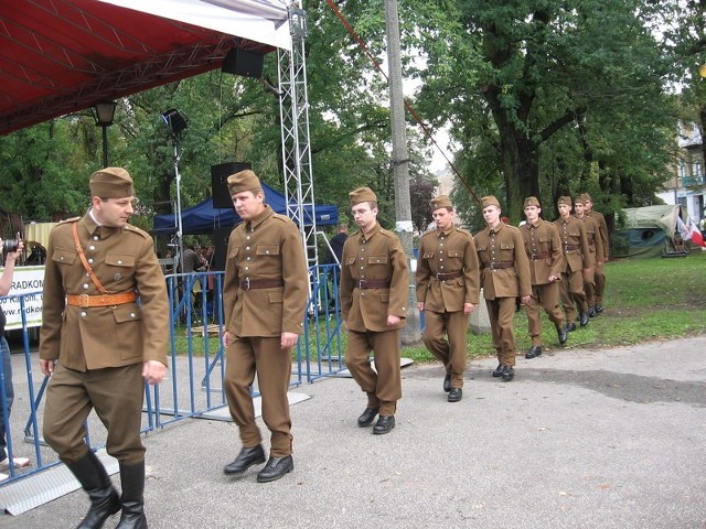 Cała umundurowana szesnastka wystąpiła po raz pierwszy podczas Uliczki Tradycji.