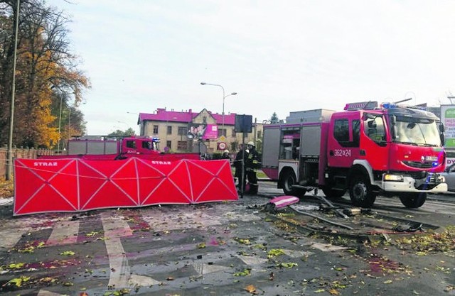 Najtragiczniejszy był wypadek w Tarnowie. Zginął 39-latek