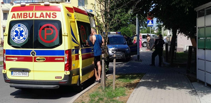 Potrącenie rowerzystki na skrzyżowaniu ulic Darłowskiej i...