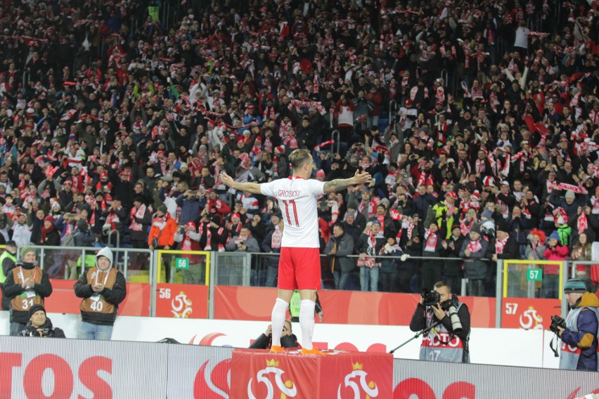 Mecz Polska - Korea Południowa na Stadionie Śląskim...