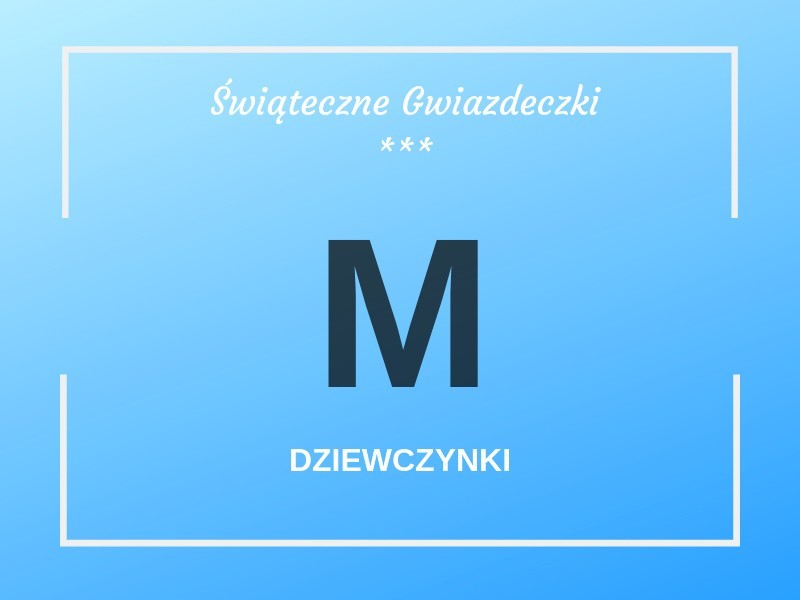 ŚWIĄTECZNE GWIAZDECZKI | Galeria zdjęć dziewczynek zgłoszonych do plebiscytu