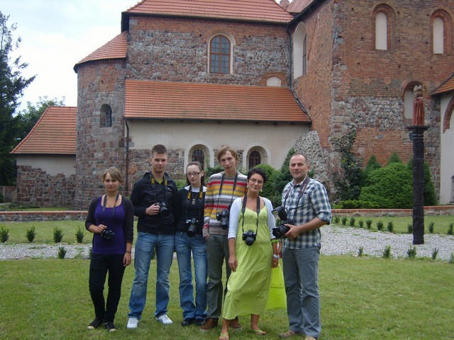 Część uczestników warsztatów z Remigiuszem Koprowskim. 