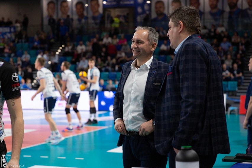 PlusLiga. Ślepsk Suwałki - Cerrad Enea Czarni Radom 1:3. MVP meczu został wybrany Karol Butryn, atakujący radomskiego zespołu. ZDJĘCIA