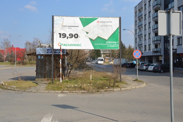 Banner z „fakiem” posłanki PiS Joanny Lichockiej został usunięty z tablicy w centrum miasta