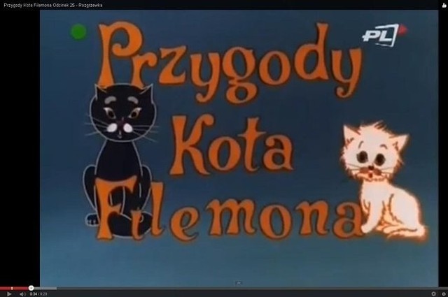 "Przygody kota Filemona" (fot. screen z youtube.com)