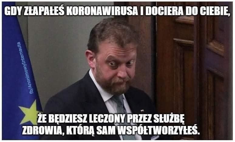 Łukasz Szumowski ma koronawirusa a internet ma memy. Zobacz...